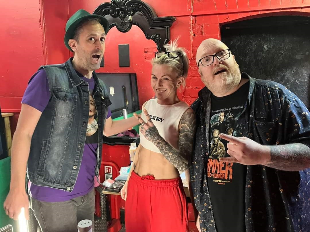 Nathan Head doubling as The Mogern's forearm in the original ending